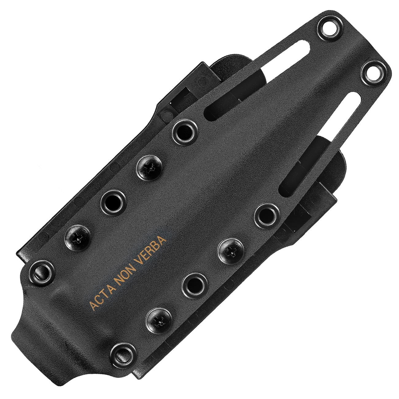 ANV Knives Dolch M500 Kamba Elmax Stahl schwarz inkl. Kydexscheide Bild 5