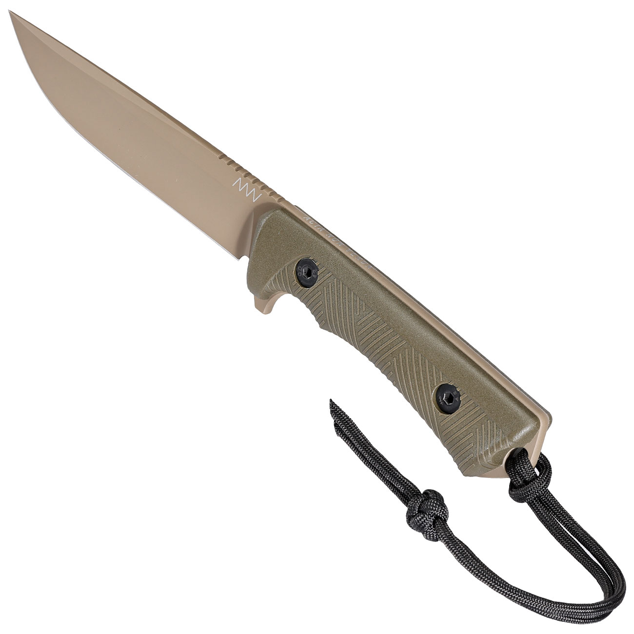 ANV Knives Outdoormesser P300 Sleipner Stahl Cerakote oliv/coyote inkl. Kydexscheide Bild 6