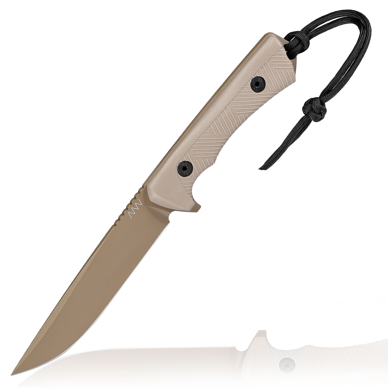 ANV Knives Outdoormesser P300 Sleipner Stahl Cerakote coyote inkl. Kydexscheide