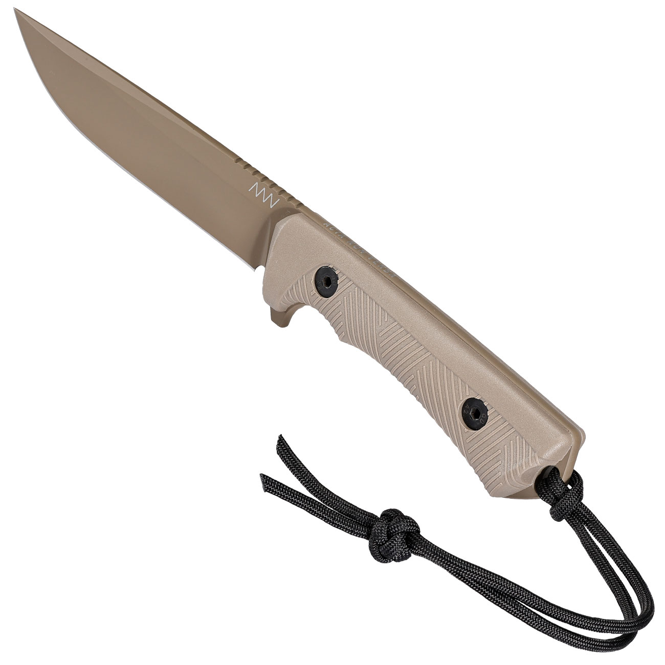 ANV Knives Outdoormesser P300 Sleipner Stahl Cerakote coyote inkl. Kydexscheide Bild 6