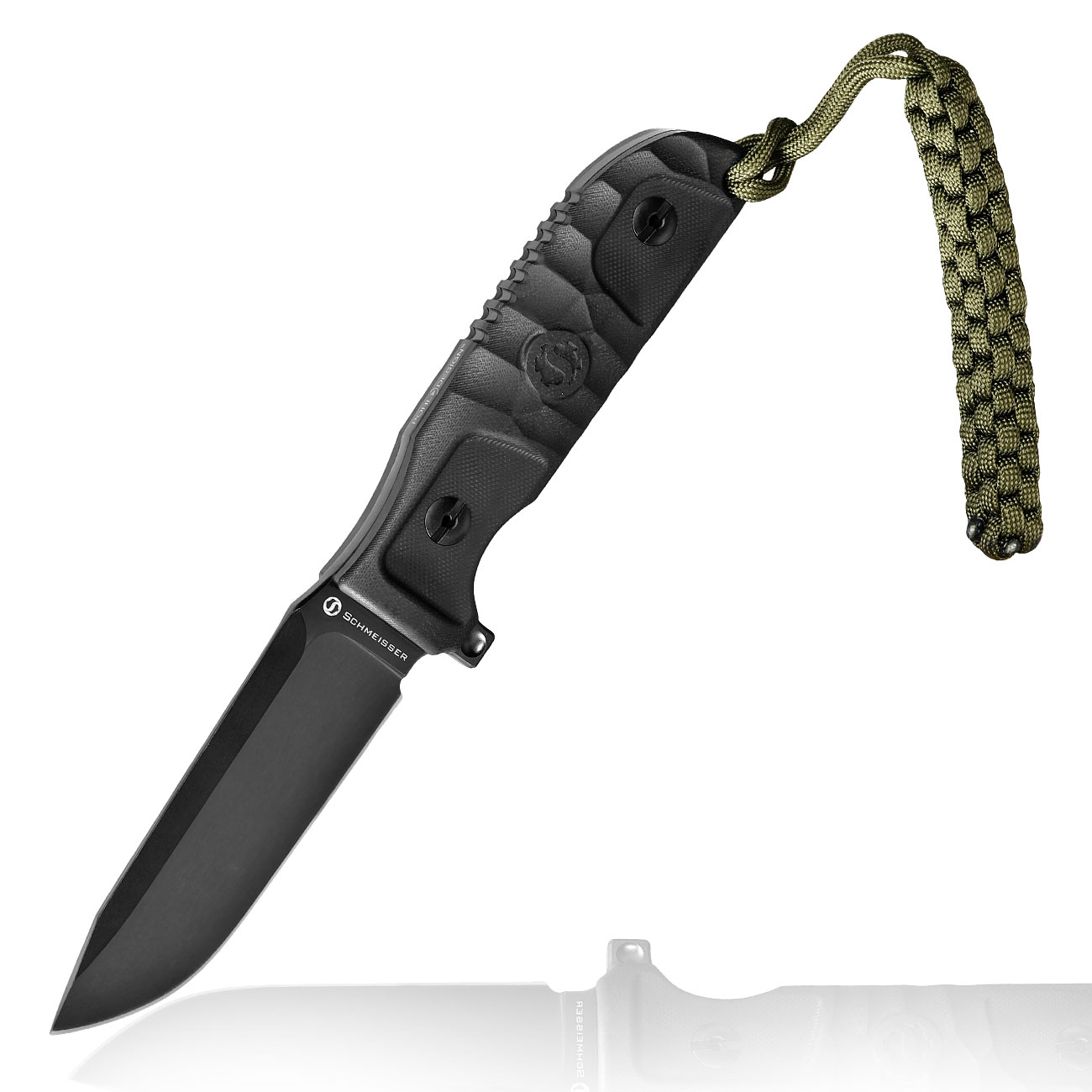 Schmeisser Outdoormesser Hugo Two schwarz inkl. Kydexscheide