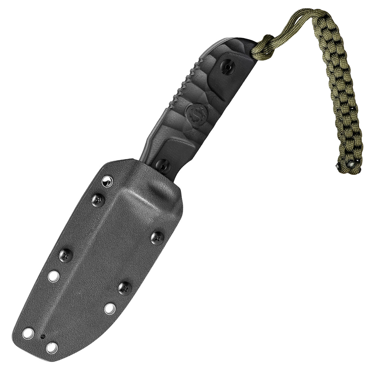Schmeisser Outdoormesser Hugo Two schwarz inkl. Kydexscheide Bild 4