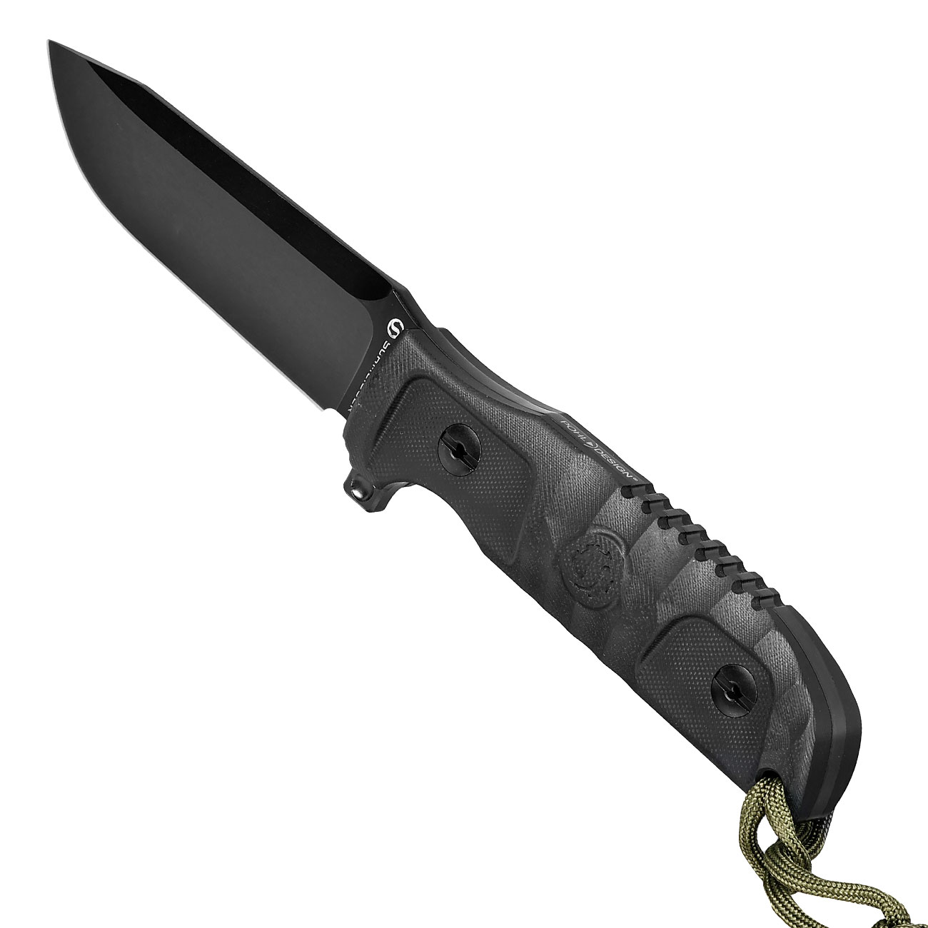 Schmeisser Outdoormesser Hugo Two schwarz inkl. Kydexscheide Bild 6