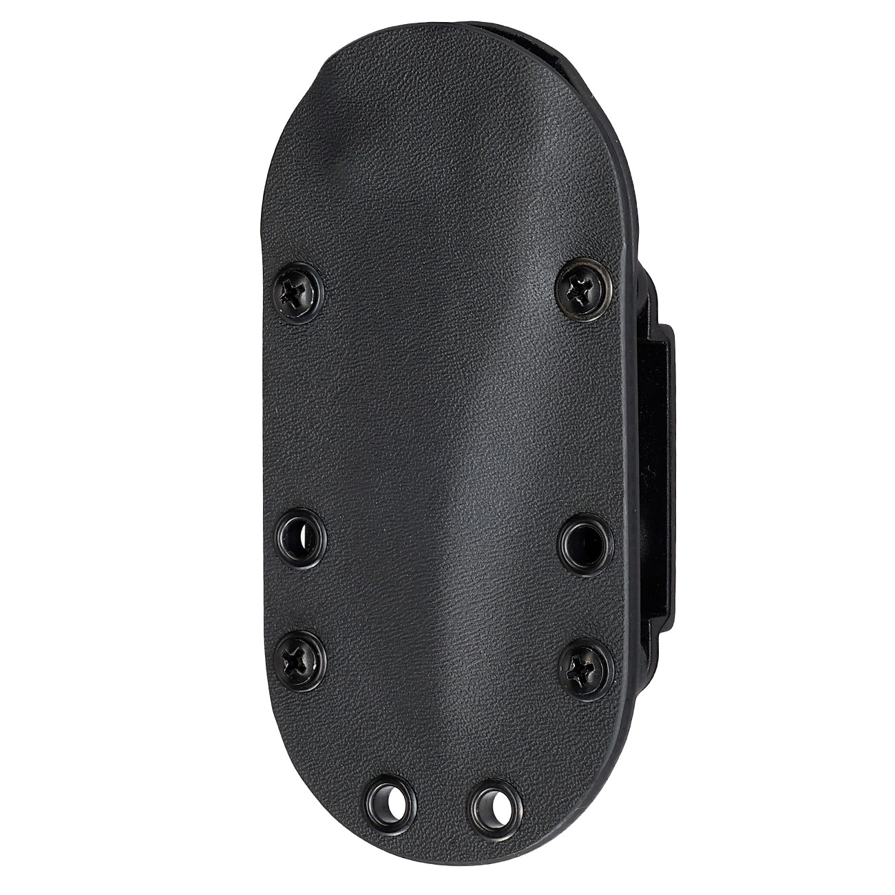 Pohl Force Outdoormesser Charlie Two BK Gen2 schwarz inkl. Kydexscheide und nachleuchtendem Lanyard Bild 5