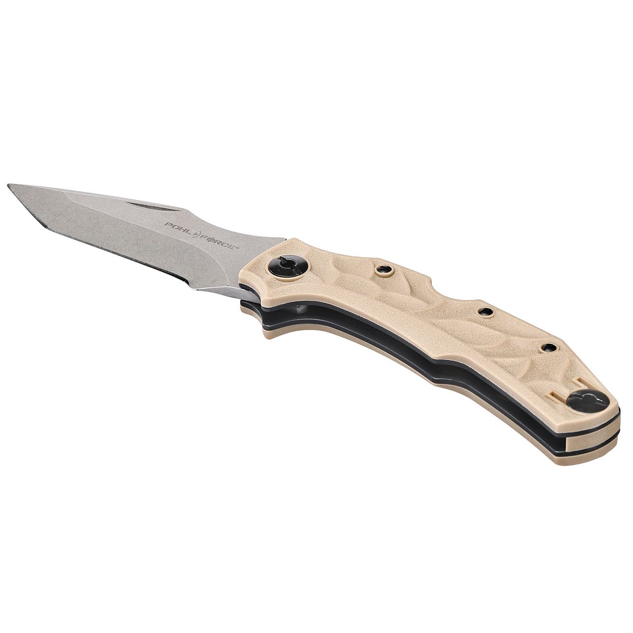 Pohl Force Taschenmesser Bravo Two Classic FDE inkl. Grtelclip Bild 2