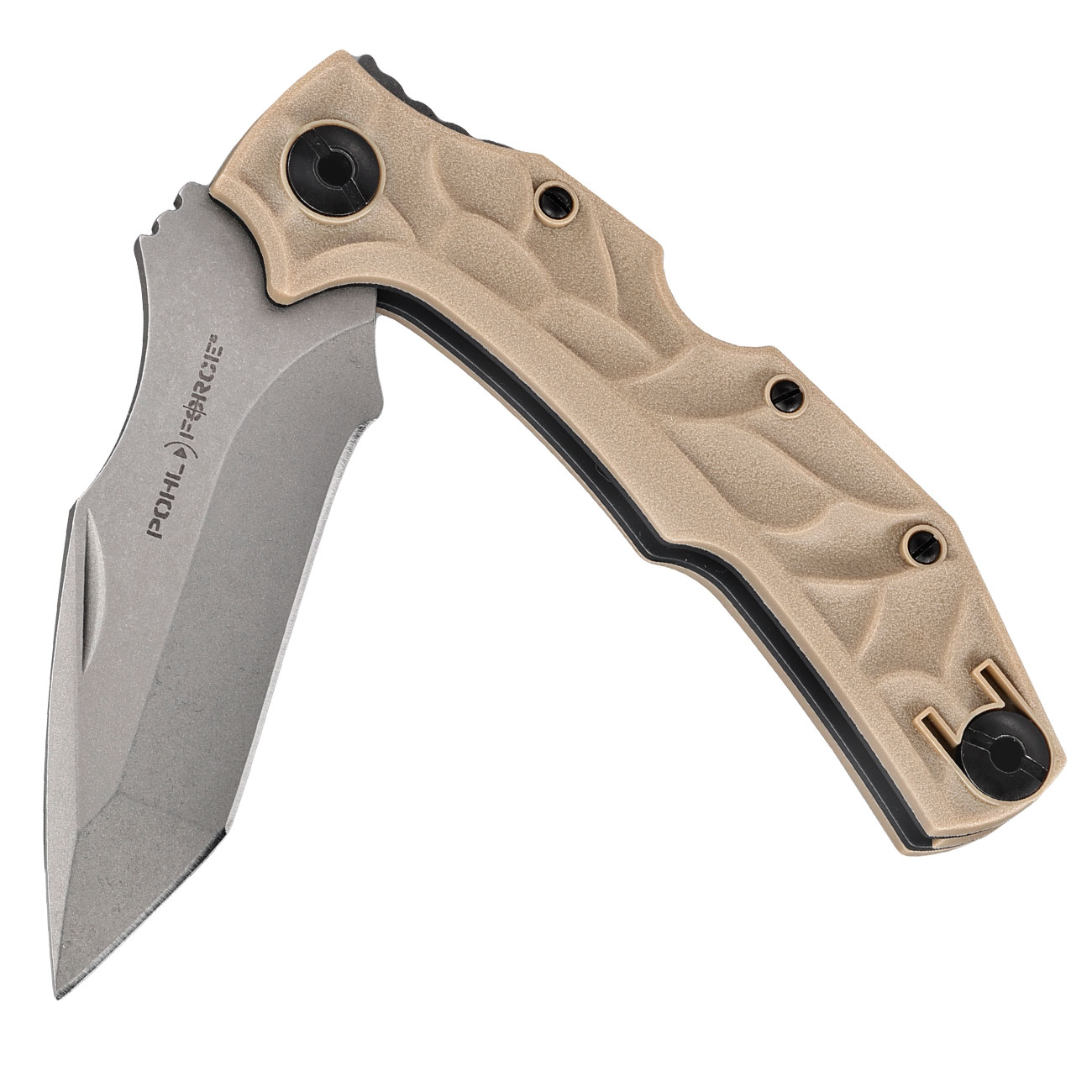 Pohl Force Taschenmesser Bravo Two Classic FDE inkl. Grtelclip Bild 3