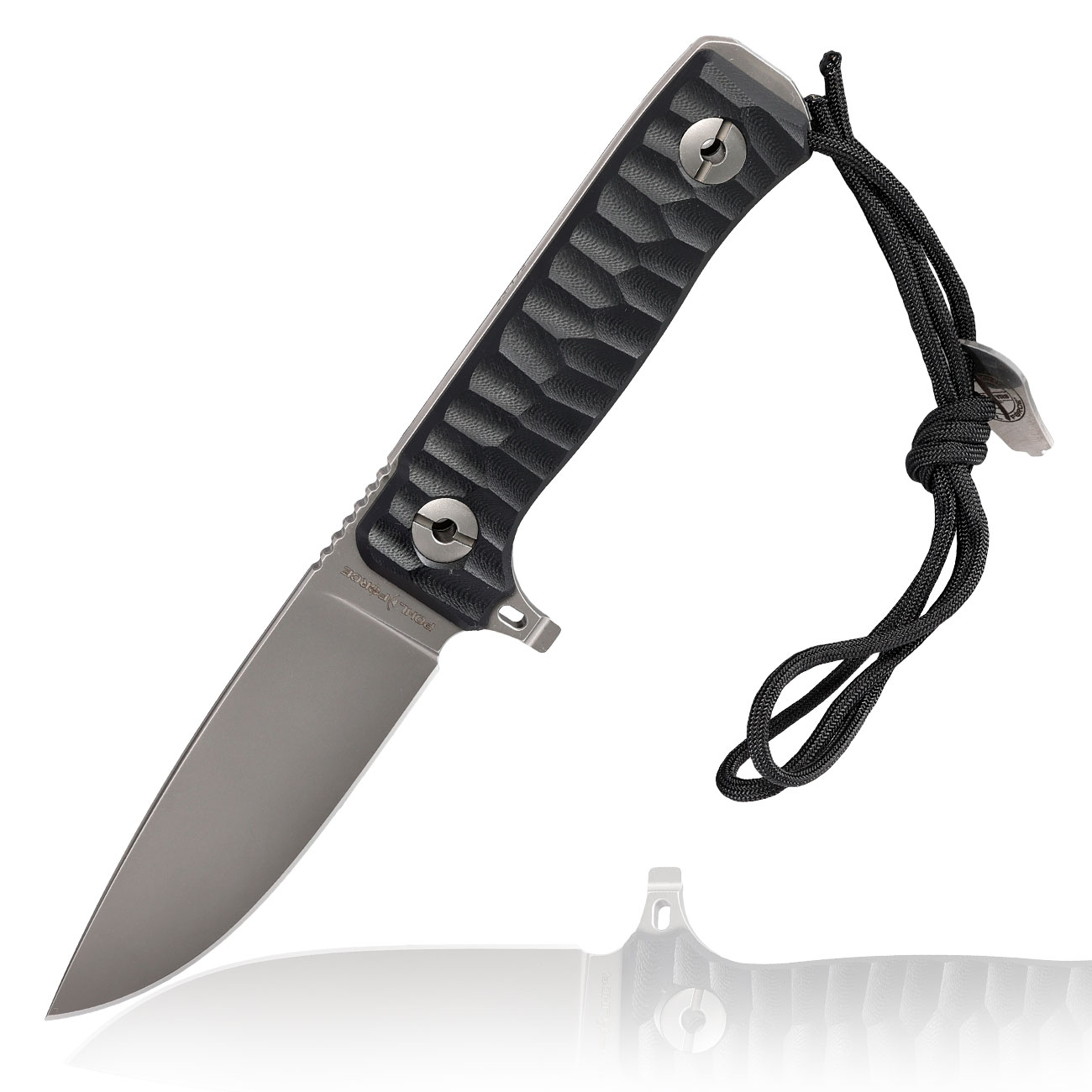 Pohl Force Outdoormesser Prepper S.E.R.E. II schwarz/silber inkl. Kydexscheide, Lanyard und Sammlertasche