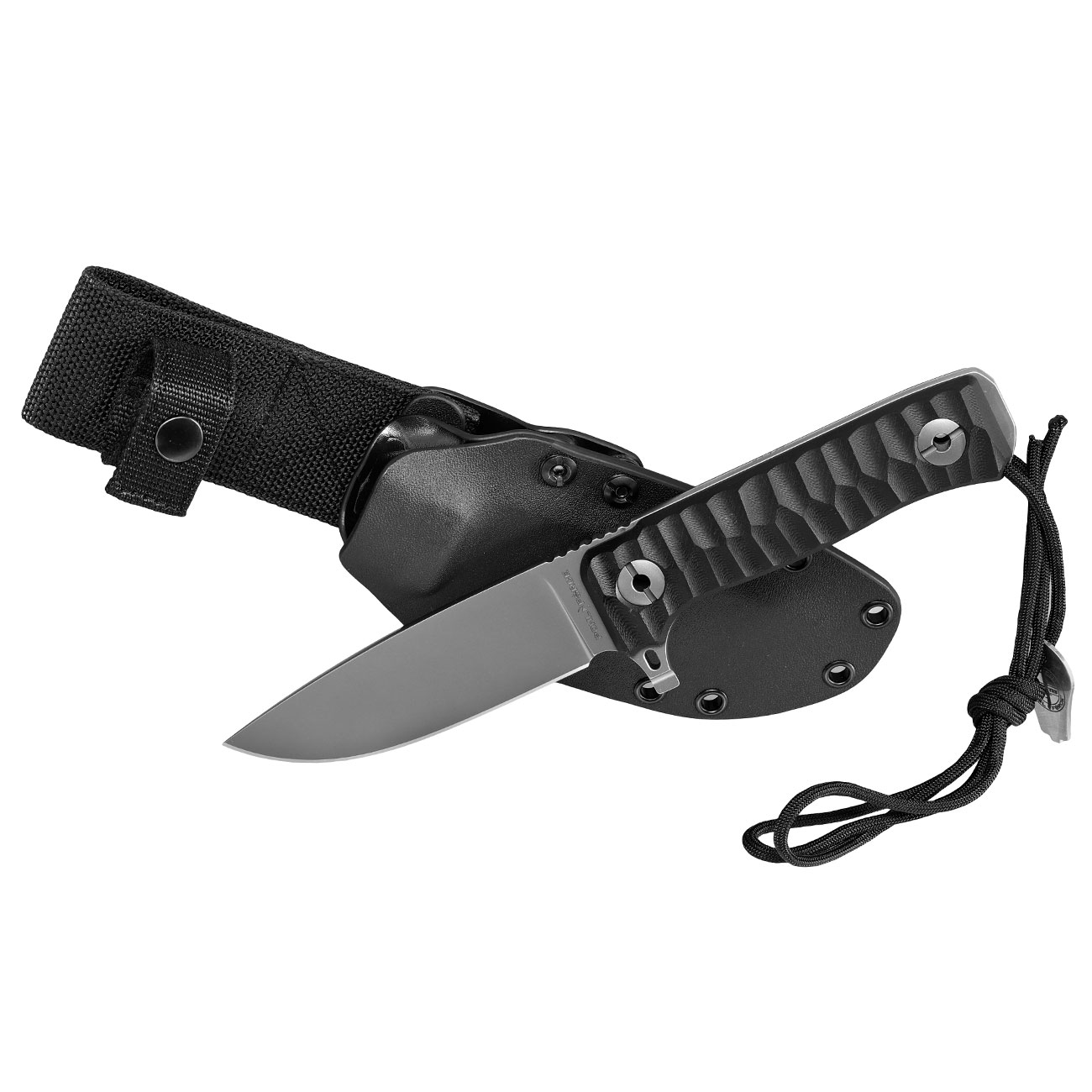 Pohl Force Outdoormesser Prepper S.E.R.E. II schwarz/silber inkl. Kydexscheide, Lanyard und Sammlertasche Bild 4