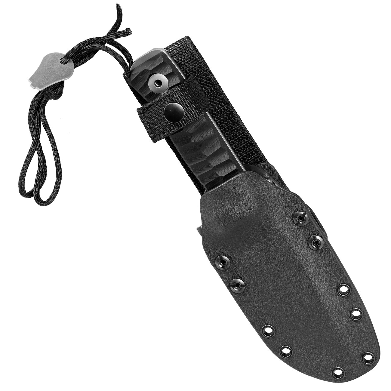 Pohl Force Outdoormesser Prepper S.E.R.E. II schwarz/silber inkl. Kydexscheide, Lanyard und Sammlertasche Bild 5