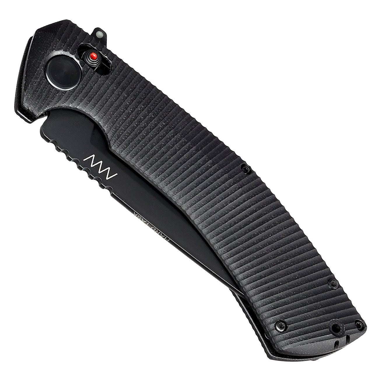ANV Knives Einhandmesser A400 BB Sleipner Stahl schwarz inkl. Grtelclip Bild 4