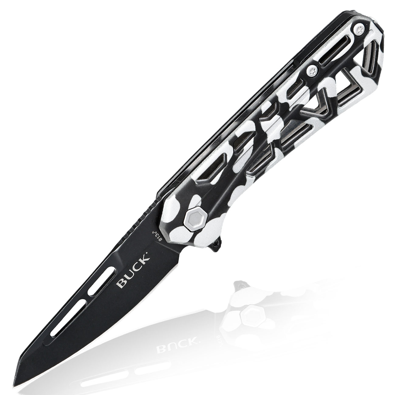 Buck Einhandmesser 813 Mini Trace OPS Camo inkl. Grtelclip