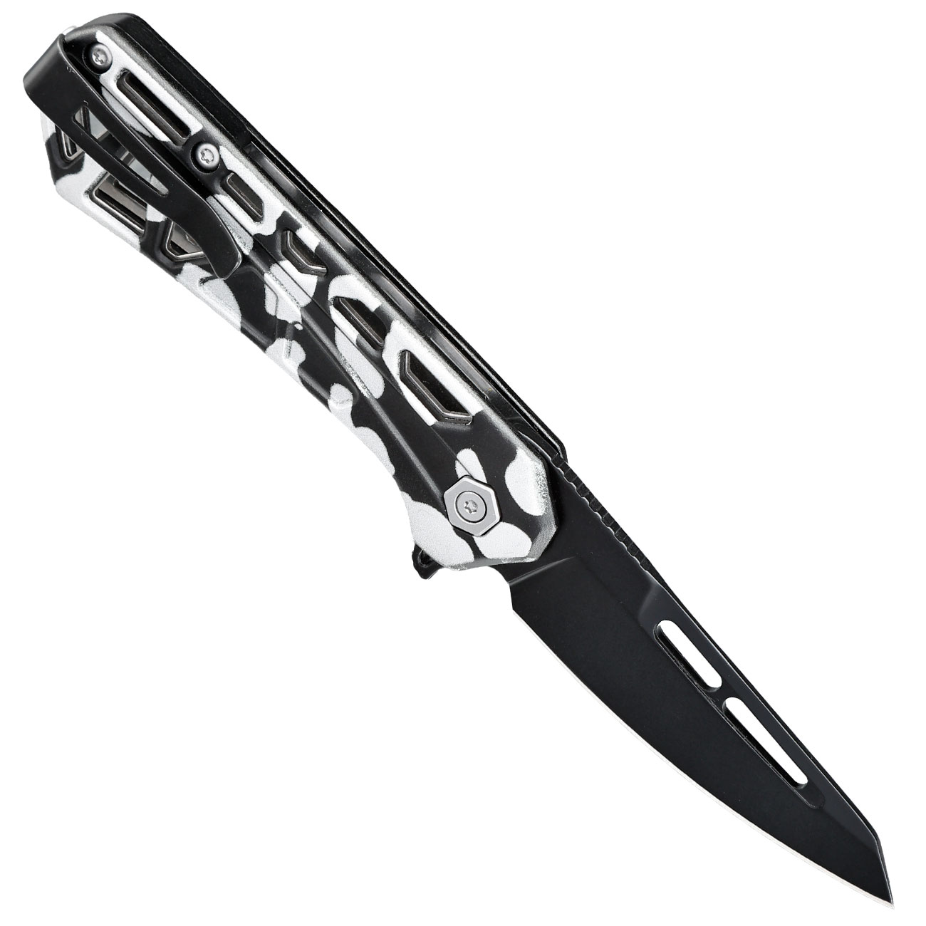 Buck Einhandmesser 813 Mini Trace OPS Camo inkl. Grtelclip Bild 1