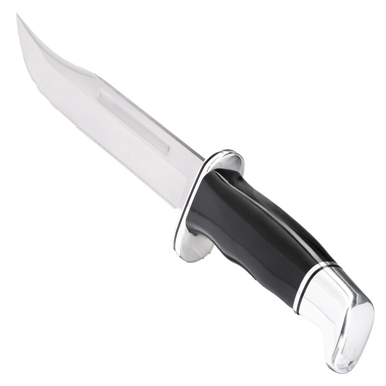 Buck Bowiemesser 120 General schwarz/silber inkl. Lederscheide Bild 6