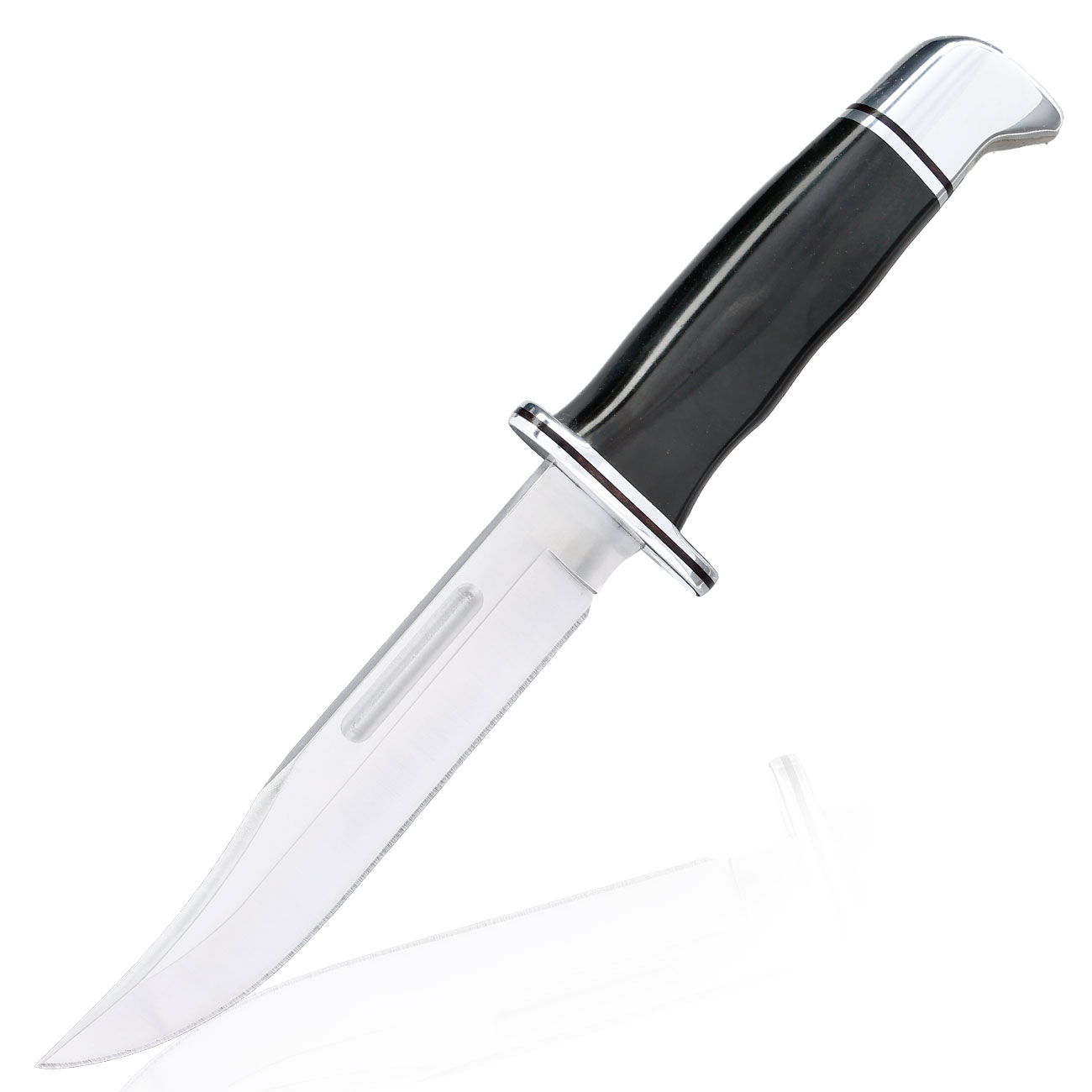 Buck Bowiemesser 119 Special schwarz/silber inkl. Lederscheide