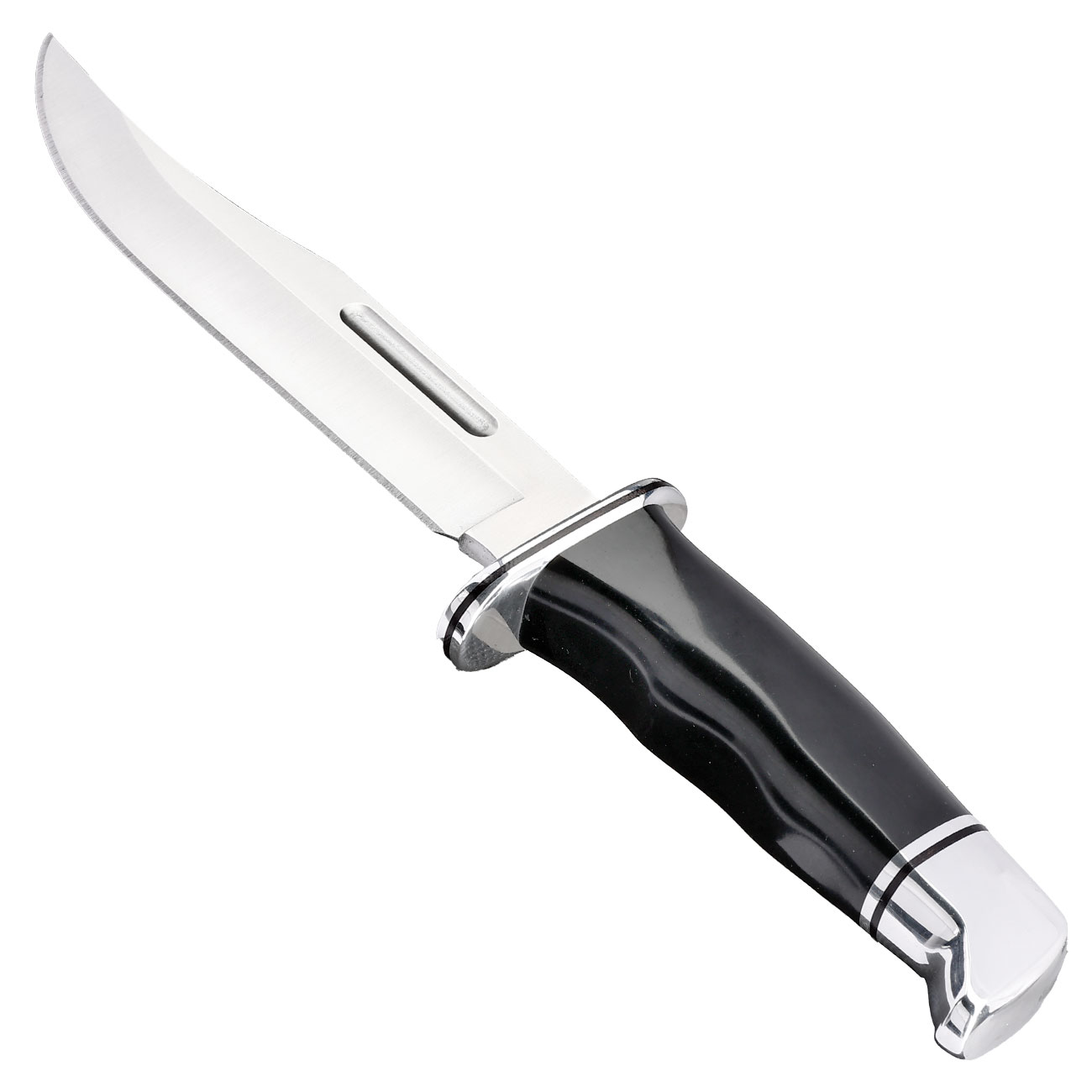 Buck Bowiemesser 119 Special schwarz/silber inkl. Lederscheide Bild 2