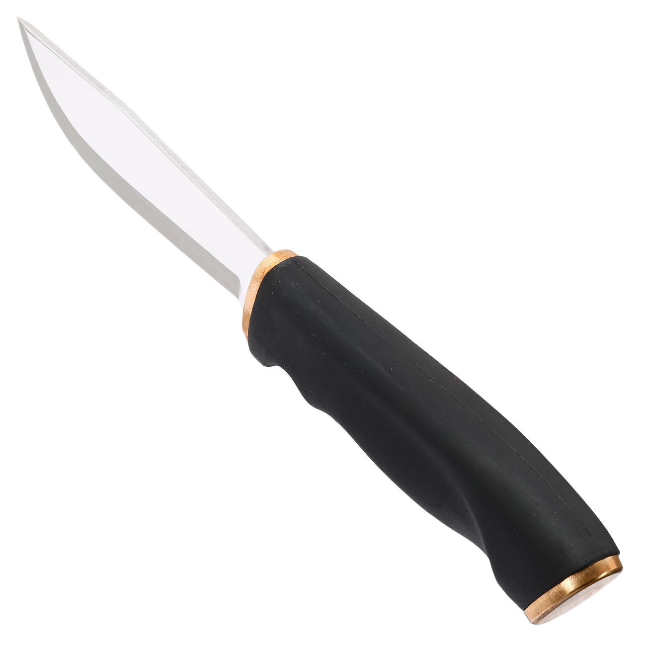 Marttiini Outdoormesser Skinner schwarz/silber inkl. Lederscheide Bild 5