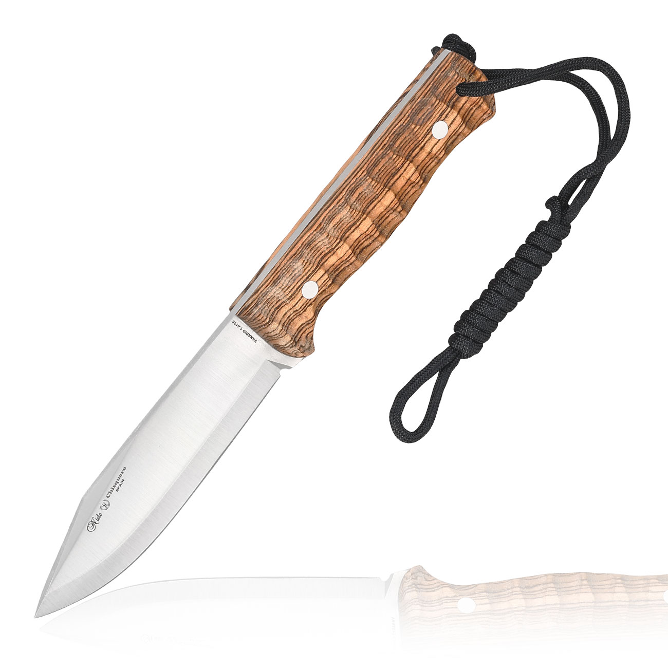 Nieto Outdoormesser Chisquero Bocote inkl. Lederscheide