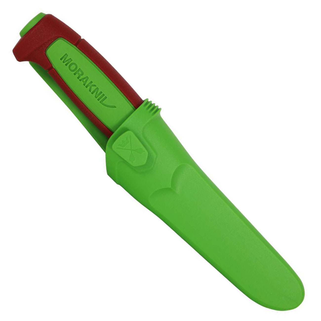 Morakniv Grtelmesser Basic 511 rot/grn inkl. Kunststoffscheide Bild 1