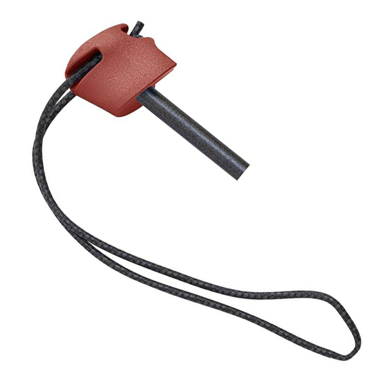 Morakniv Grtelmesser Companion Spark rot inkl. Kunststoffscheide & Feuerstahl Bild 4