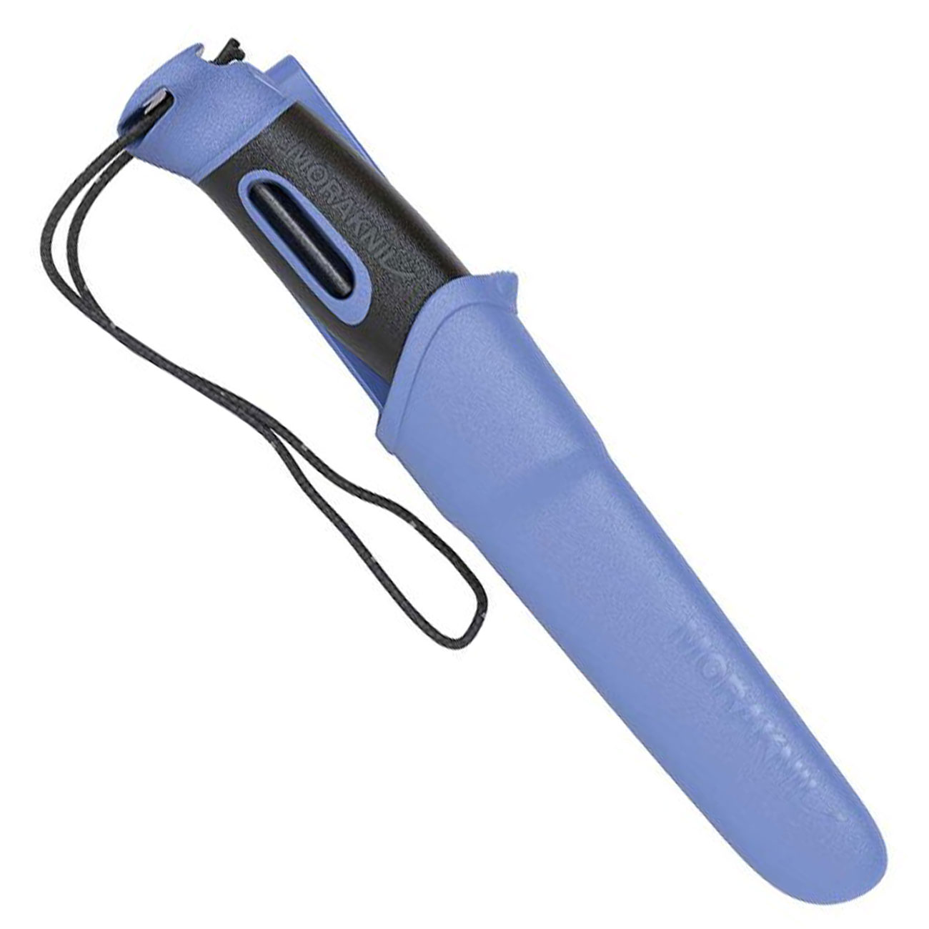 Morakniv Outdoormesser Companion Spark blau inkl. Kunststoffscheide & Feuerstahl Bild 2