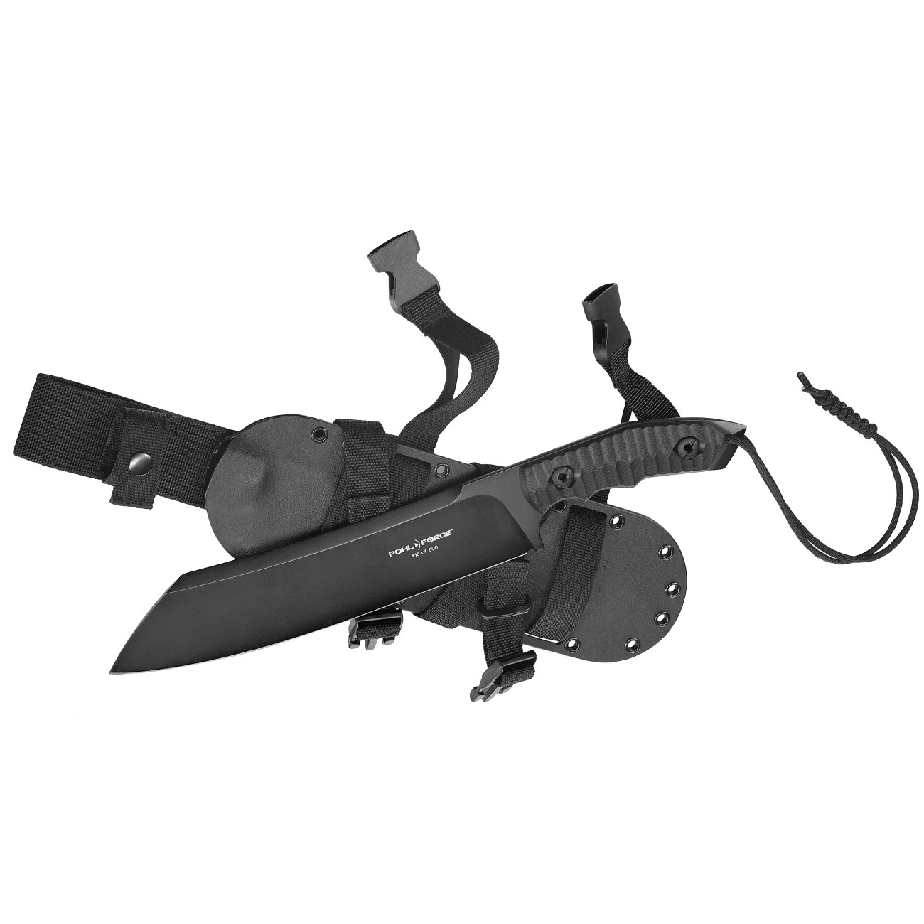 Pohl Force Grtelmesser MK-11 Last Blood Concept schwarz inkl. Kydexscheide Bild 3