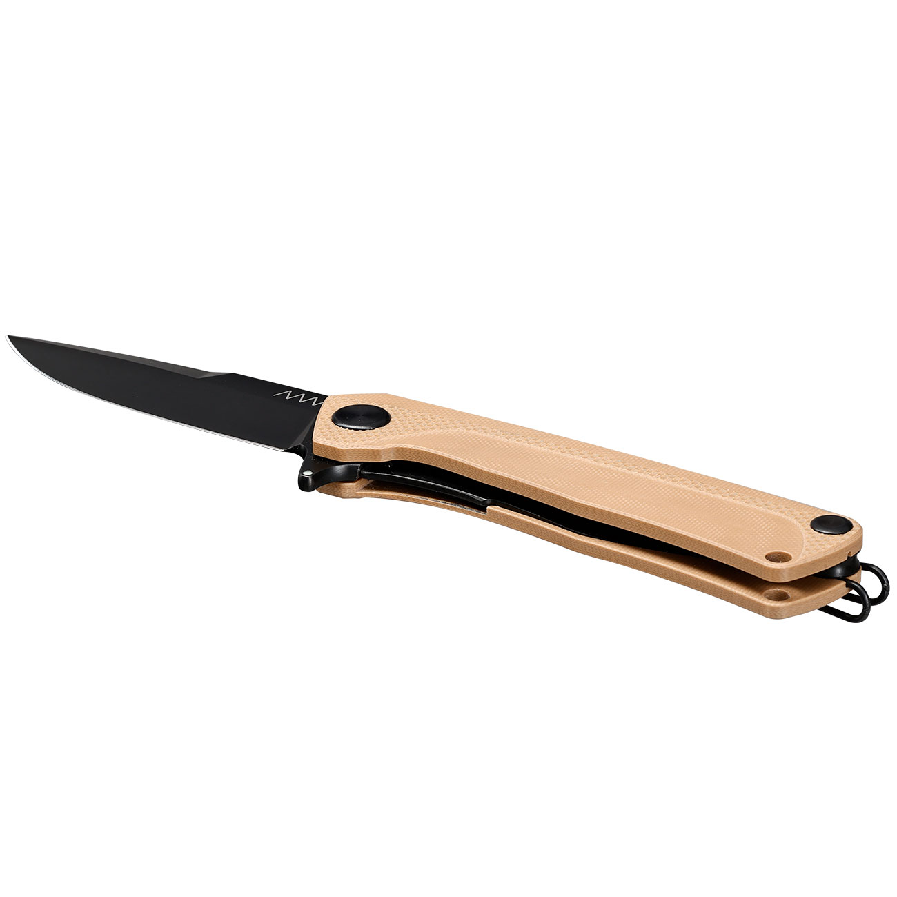 ANV Knives Einhandmesser Z100 BB G10 Sleipner Stahl coyote inkl. Grtelclip Bild 2