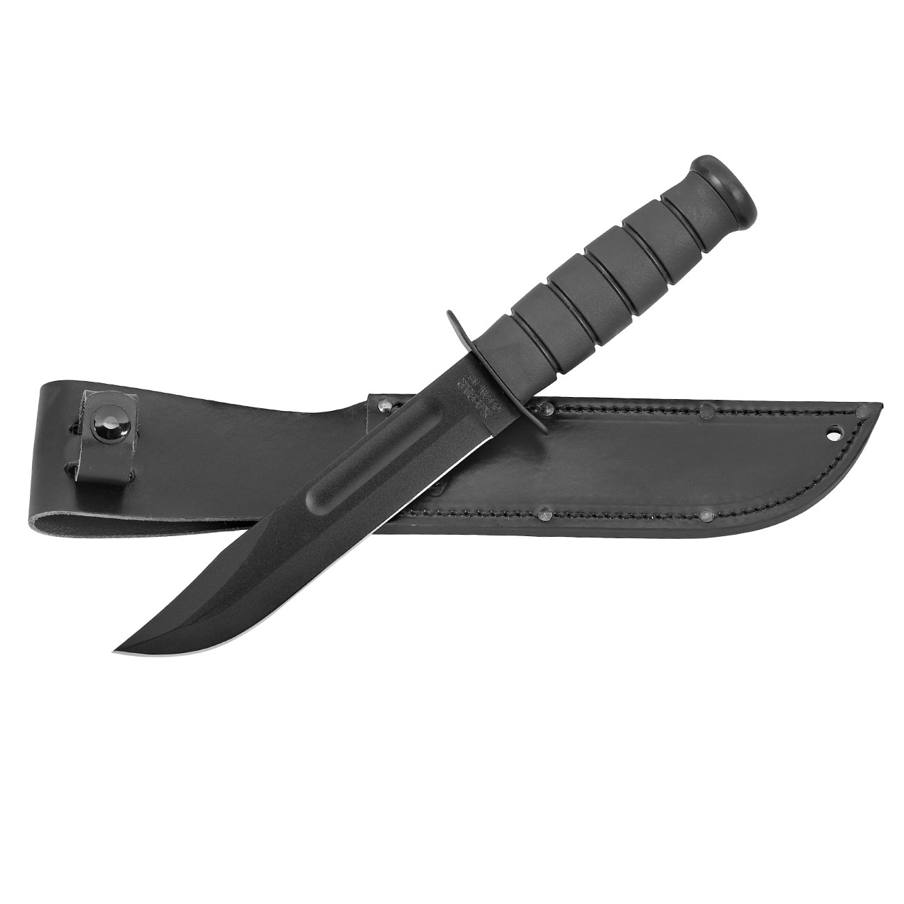 KA-BAR Grtelmesser USMC schwarz inkl. Lederscheide Bild 3