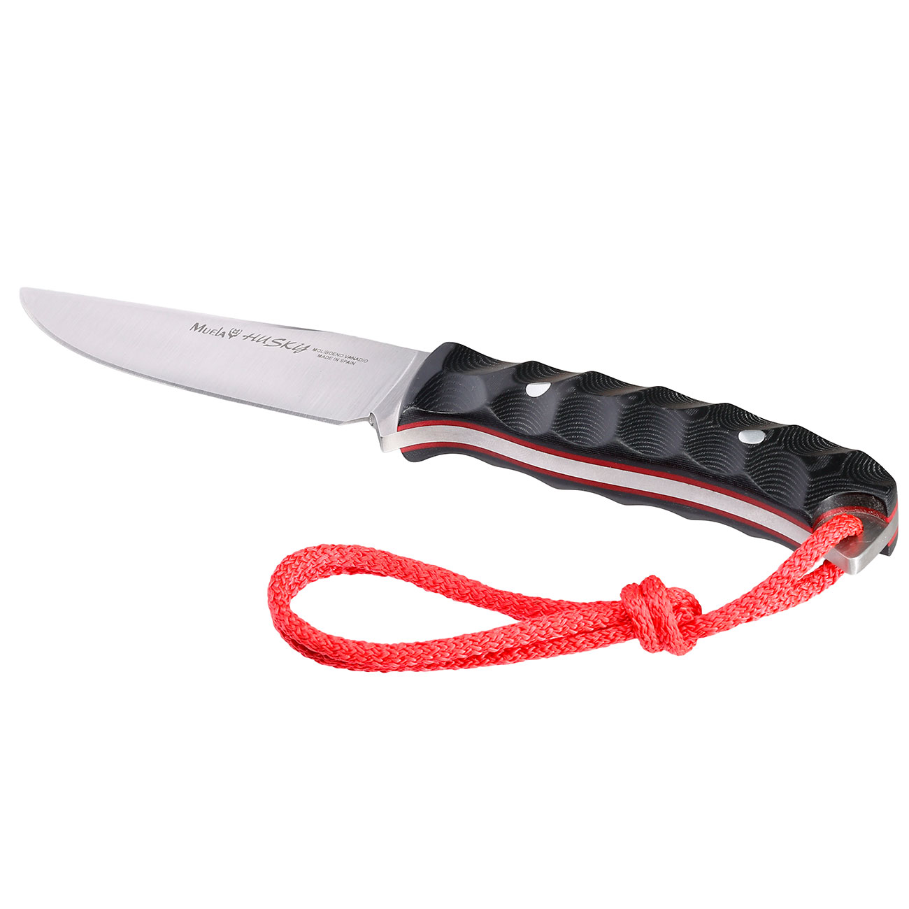 Muela Outdoormesser Husky Micarta grau inkl. Lederscheide Bild 2