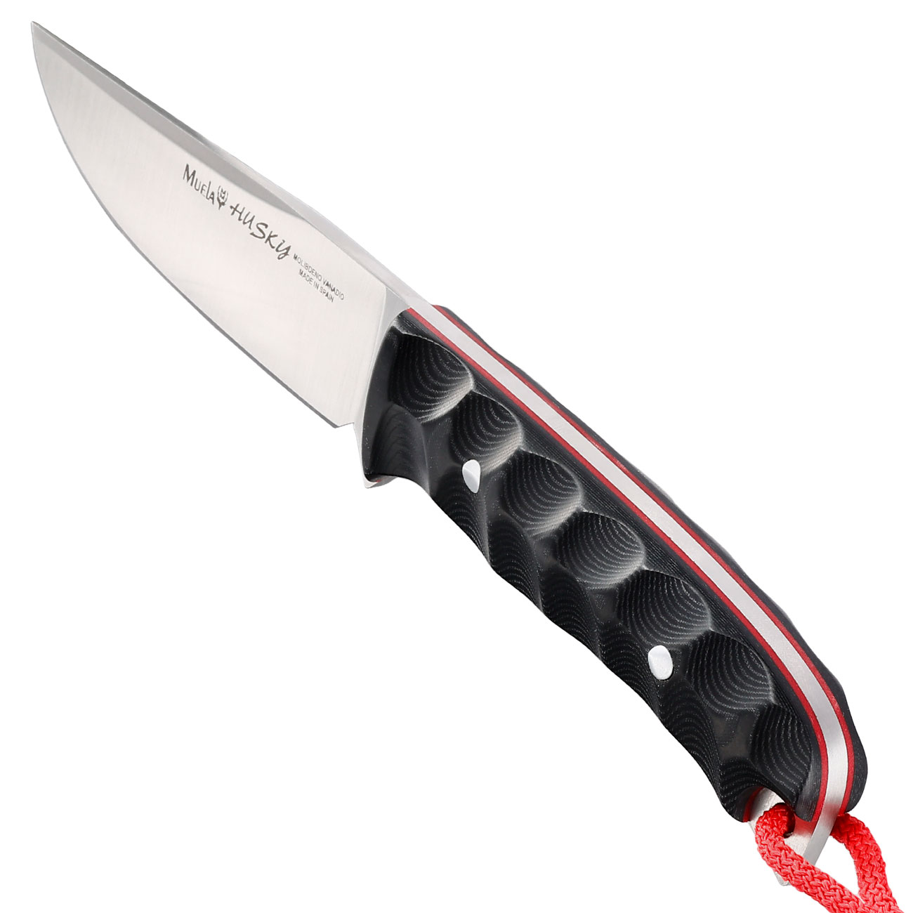 Muela Outdoormesser Husky Micarta grau inkl. Lederscheide Bild 6