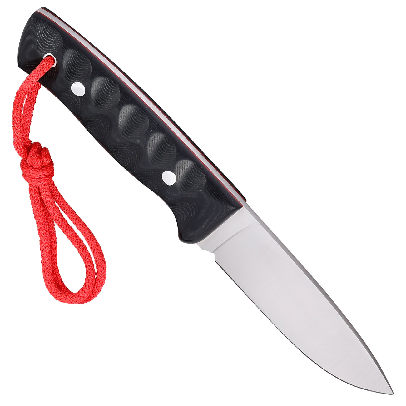Muela Outdoormesser Kodiak Canvas Micarta schwarz inkl. Lederscheide Bild 1