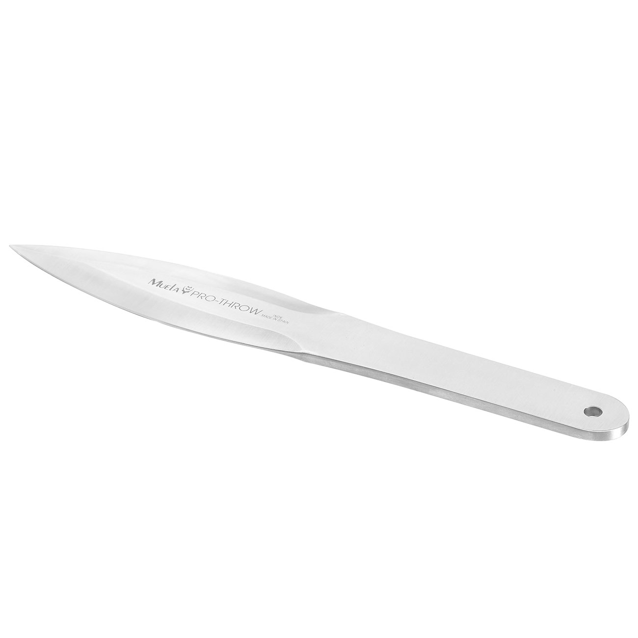 Muela Wurfmesser Throw Pro silber inkl. Lederscheide Bild 2