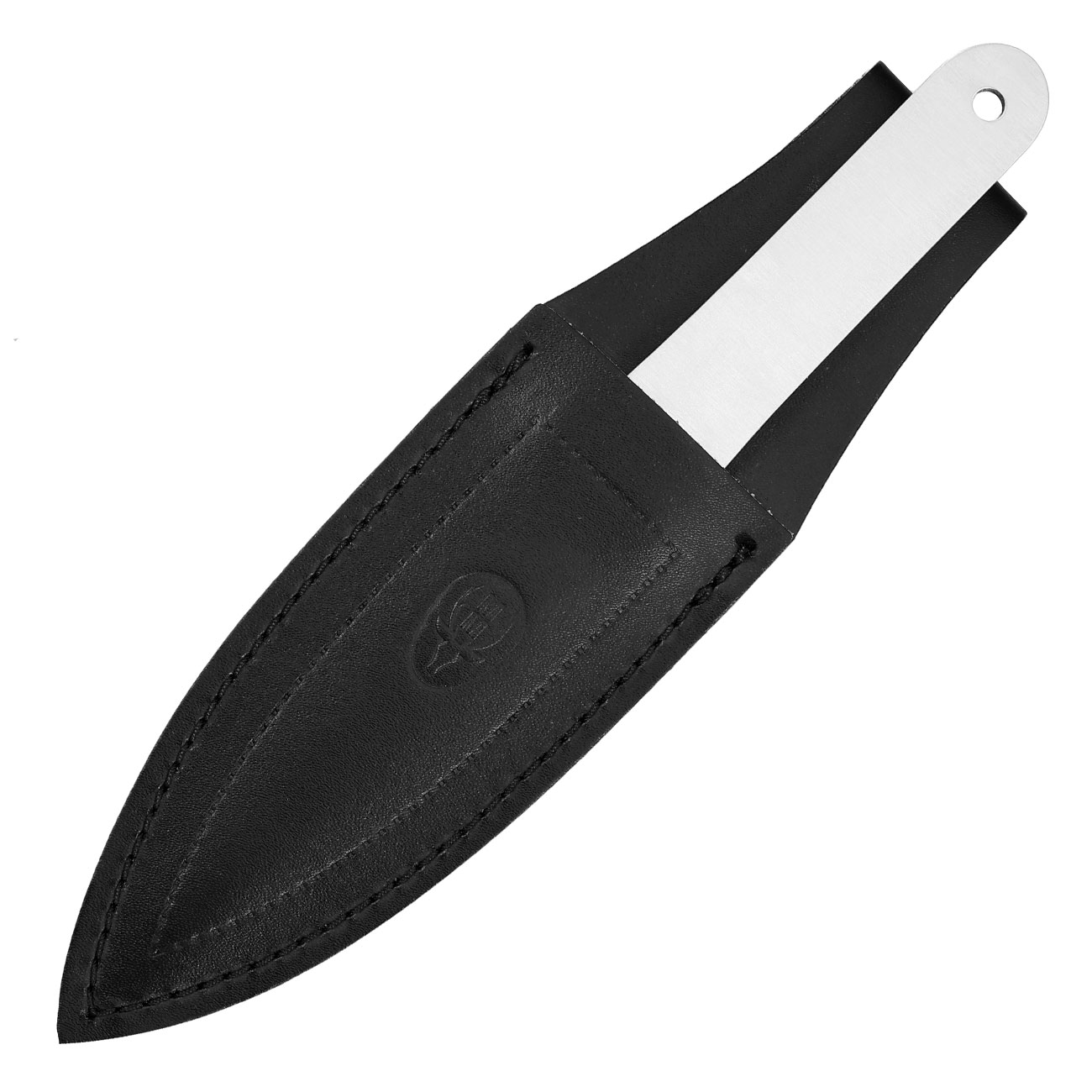 Muela Wurfmesser Throw Pro silber inkl. Lederscheide Bild 4