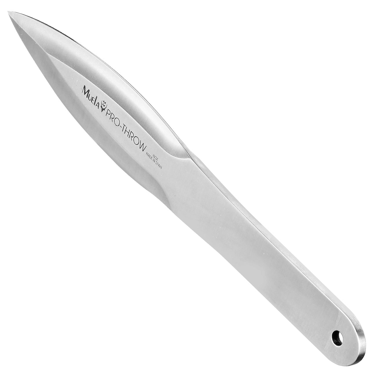Muela Wurfmesser Throw Pro silber inkl. Lederscheide Bild 6