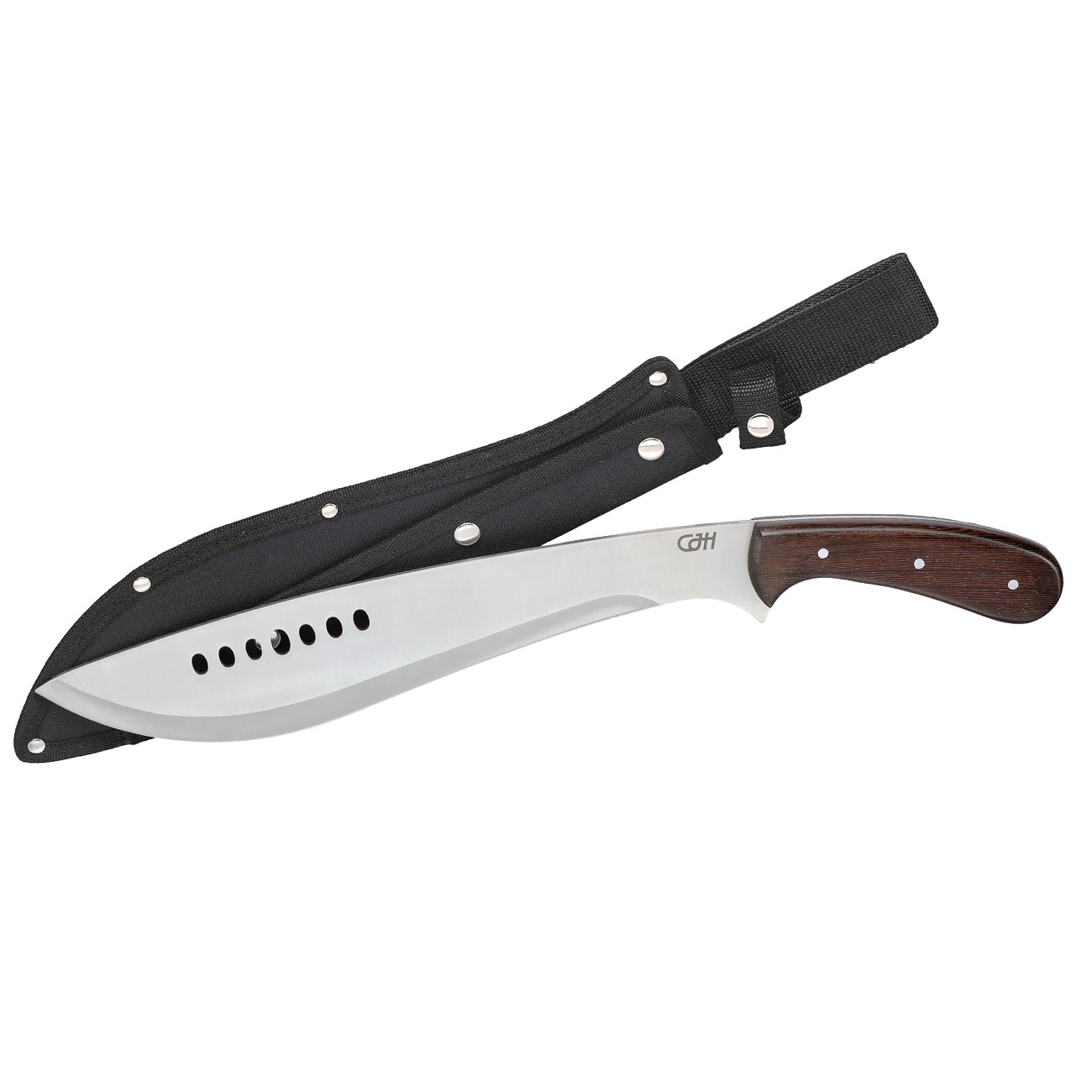 CJH Haumesser 46,5 cm Tagayasanholz inkl. Nylonscheide Bild 3
