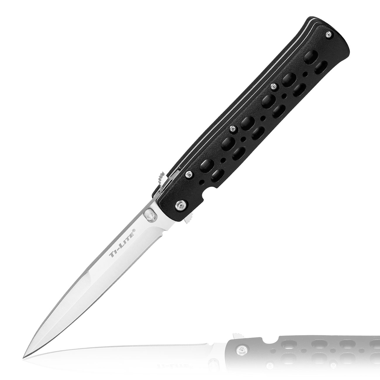 Cold Steel Einhandmesser Ti-Lite 4 Zoll schwarz inkl. Grtelclip
