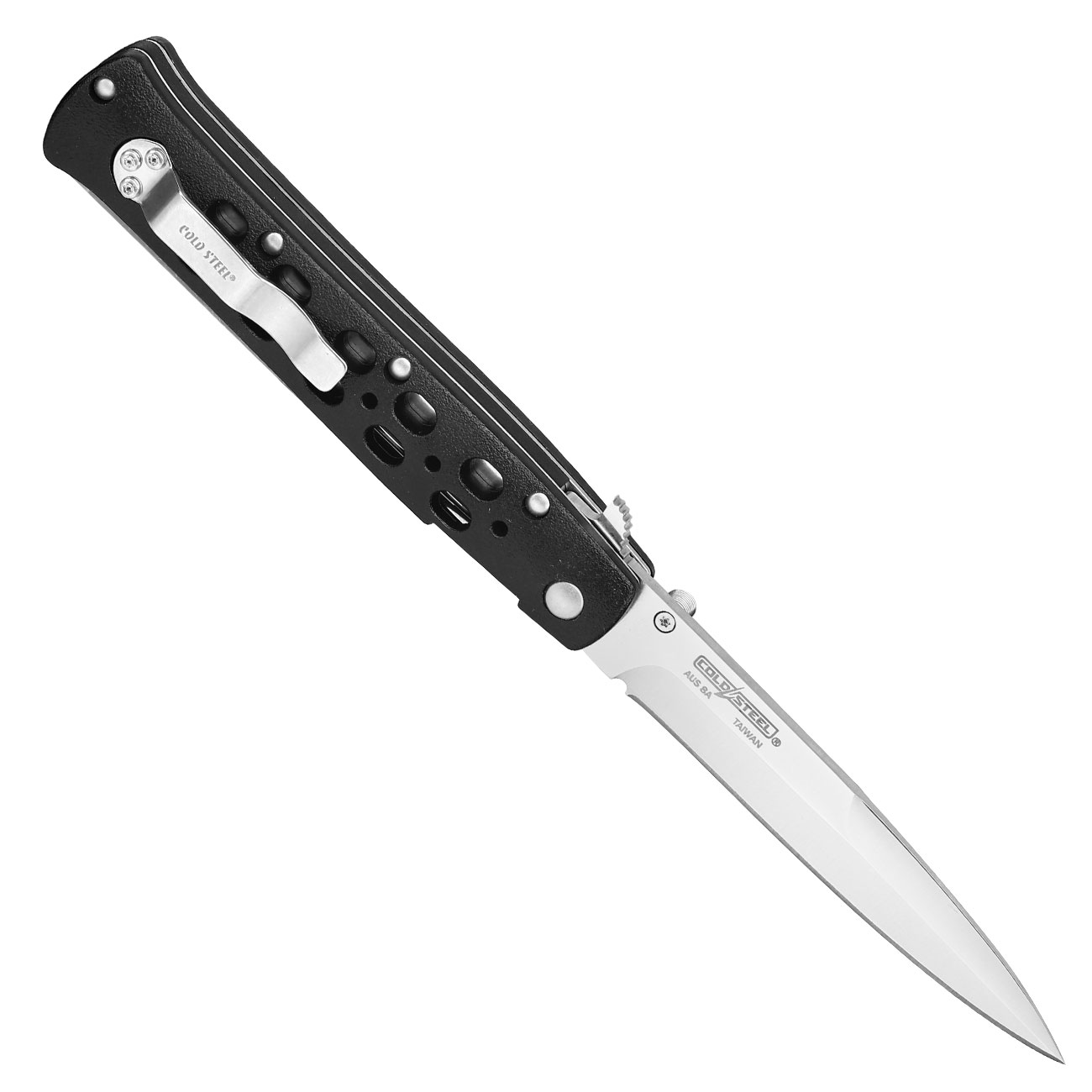 Cold Steel Einhandmesser Ti-Lite 4 Zoll schwarz inkl. Grtelclip Bild 1