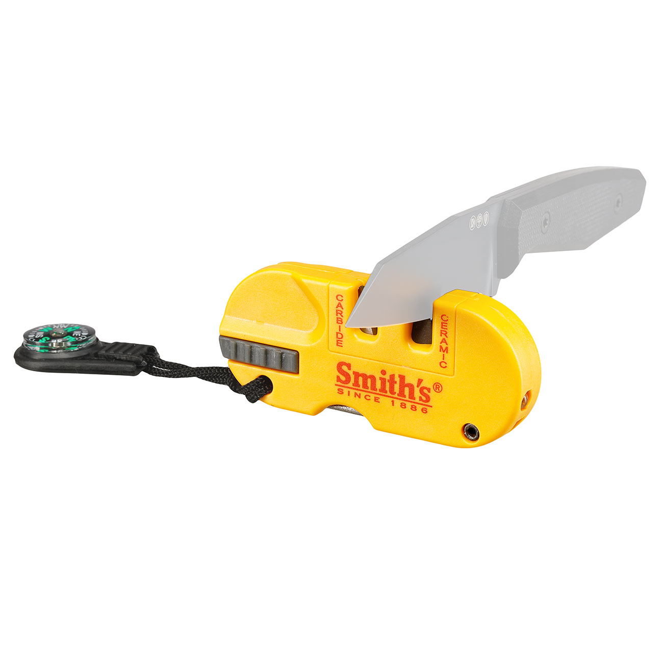 Smith`s Messerschrfer Pocket Pal X2 orange Messerschrfer, Feuerstarter, LED-Lampe und Kompass in einem