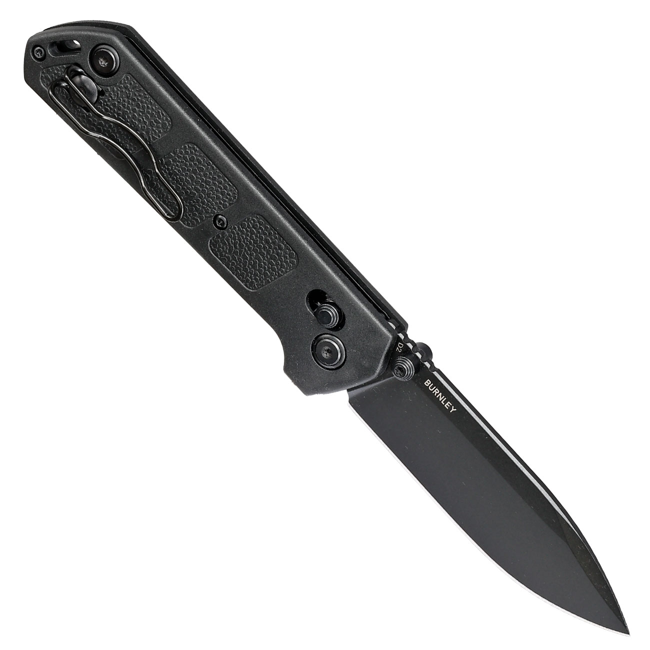 Bker Plus Einhandmesser Kihon DC 2.0 All Black D2 Stahl schwarz inkl. Grtelclip Bild 1