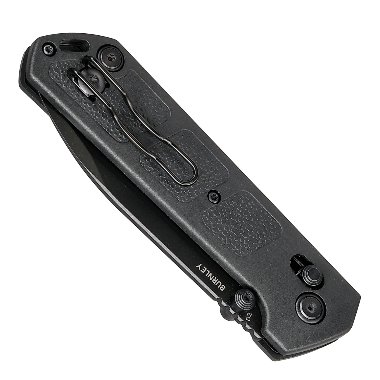 Bker Plus Einhandmesser Kihon DC 2.0 All Black D2 Stahl schwarz inkl. Grtelclip Bild 5