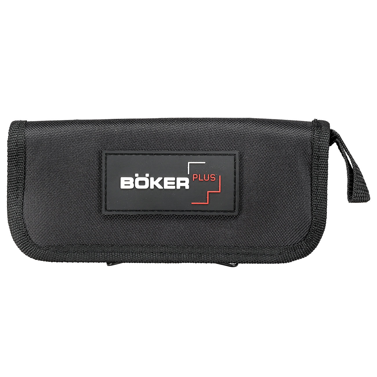 Bker Plus Taschenmesser Hermod Folder D2 Stahl schwarz/silber inkl. Grtelclip und Nylonetui Bild 5