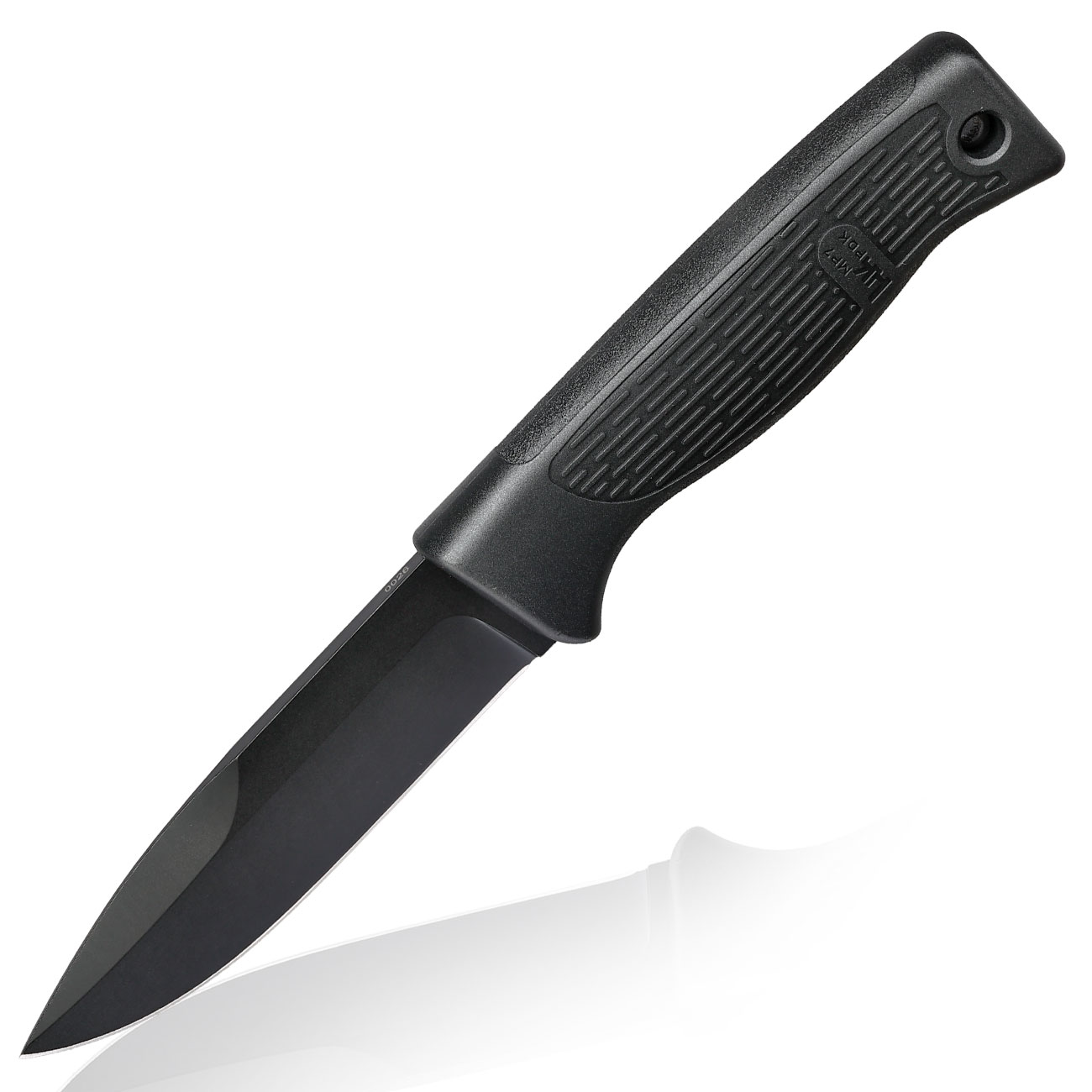 Heckler & Koch Outdoormesser MP7 PDK 14C28N Stahl schwarz inkl. Kydexscheide und Stahlclip
