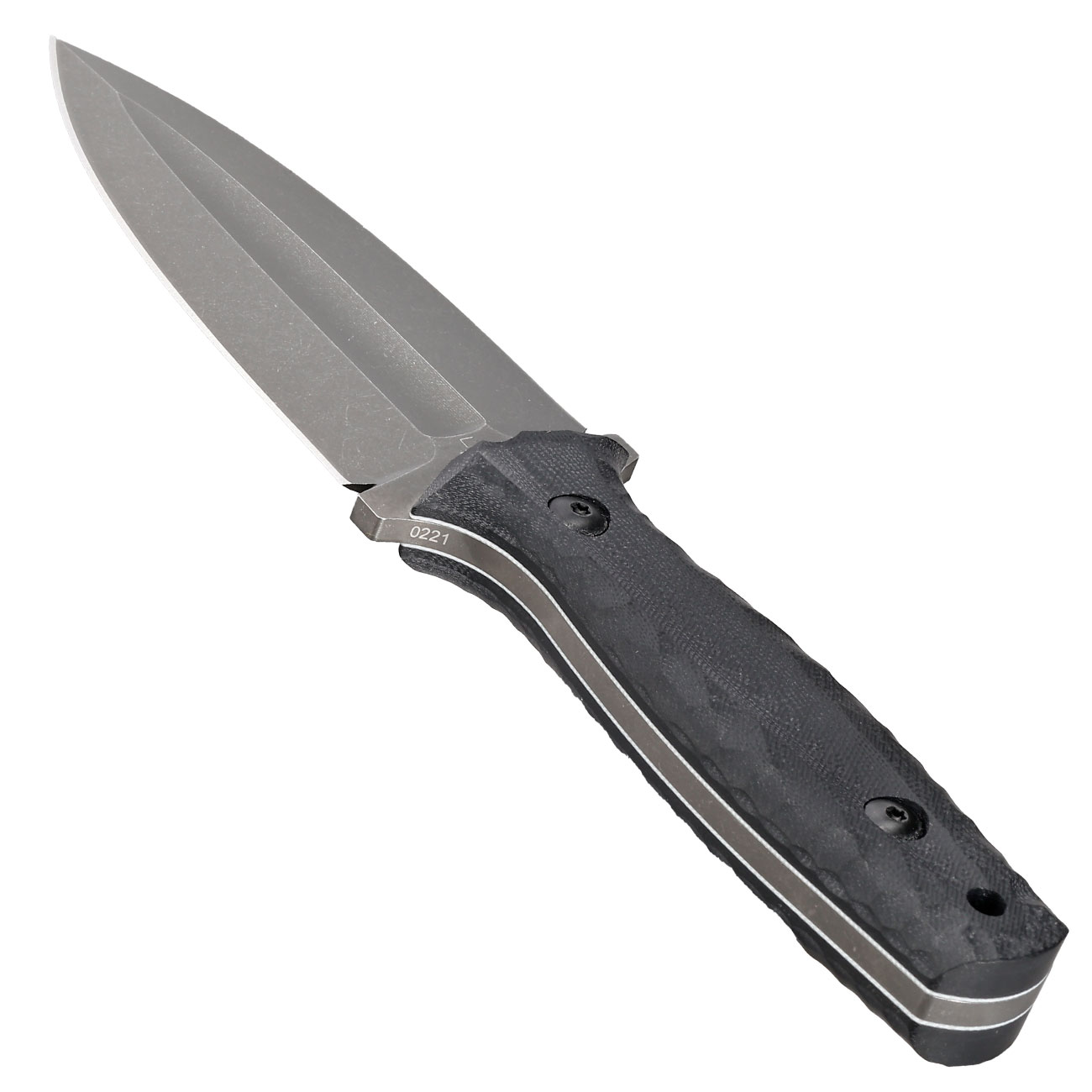 Bker Plus Messer W1 VG-10 Stahl schwarz/stonewash inkl. Kydexscheide und Stahlclip Bild 2