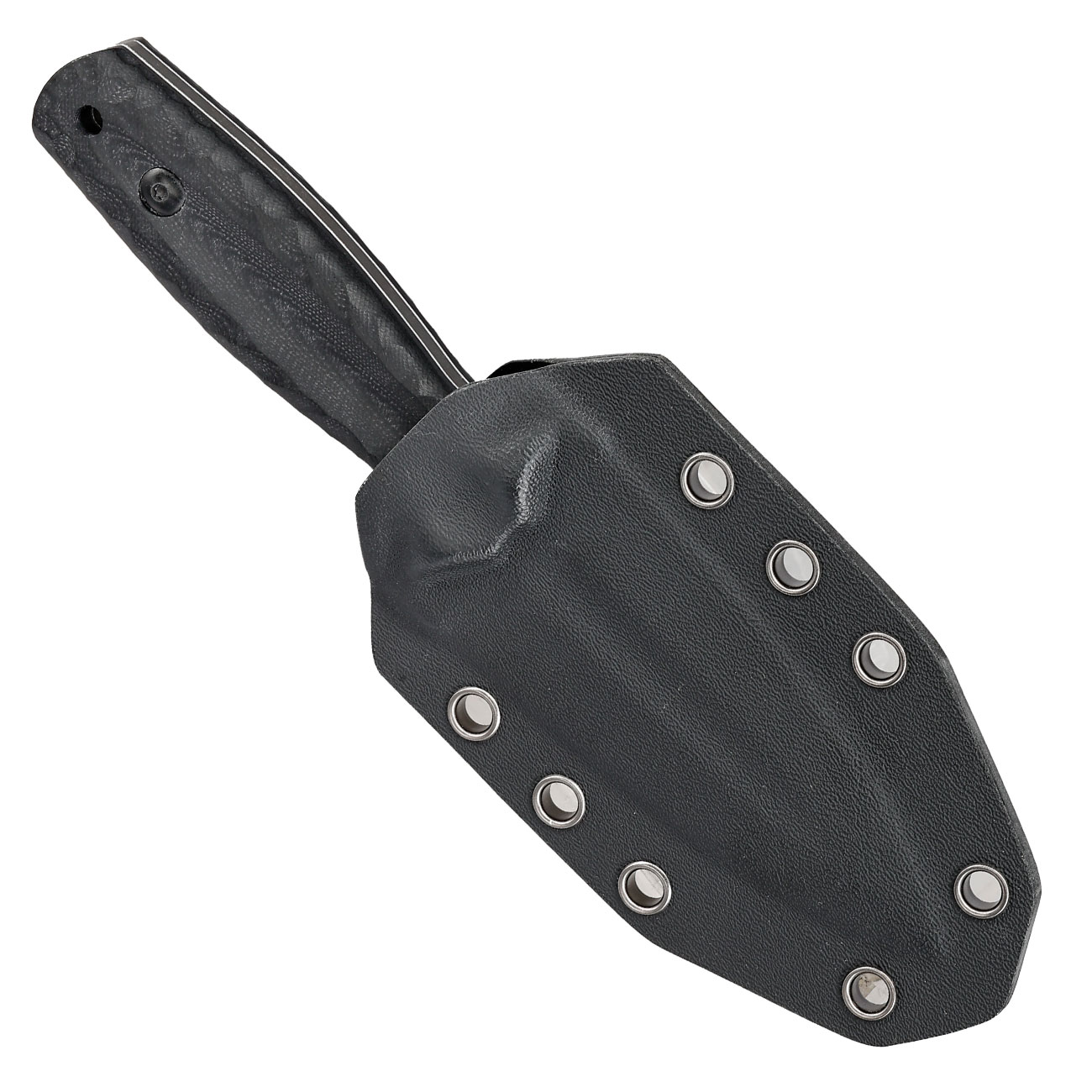 Bker Plus Messer W1 VG-10 Stahl schwarz/stonewash inkl. Kydexscheide und Stahlclip Bild 4