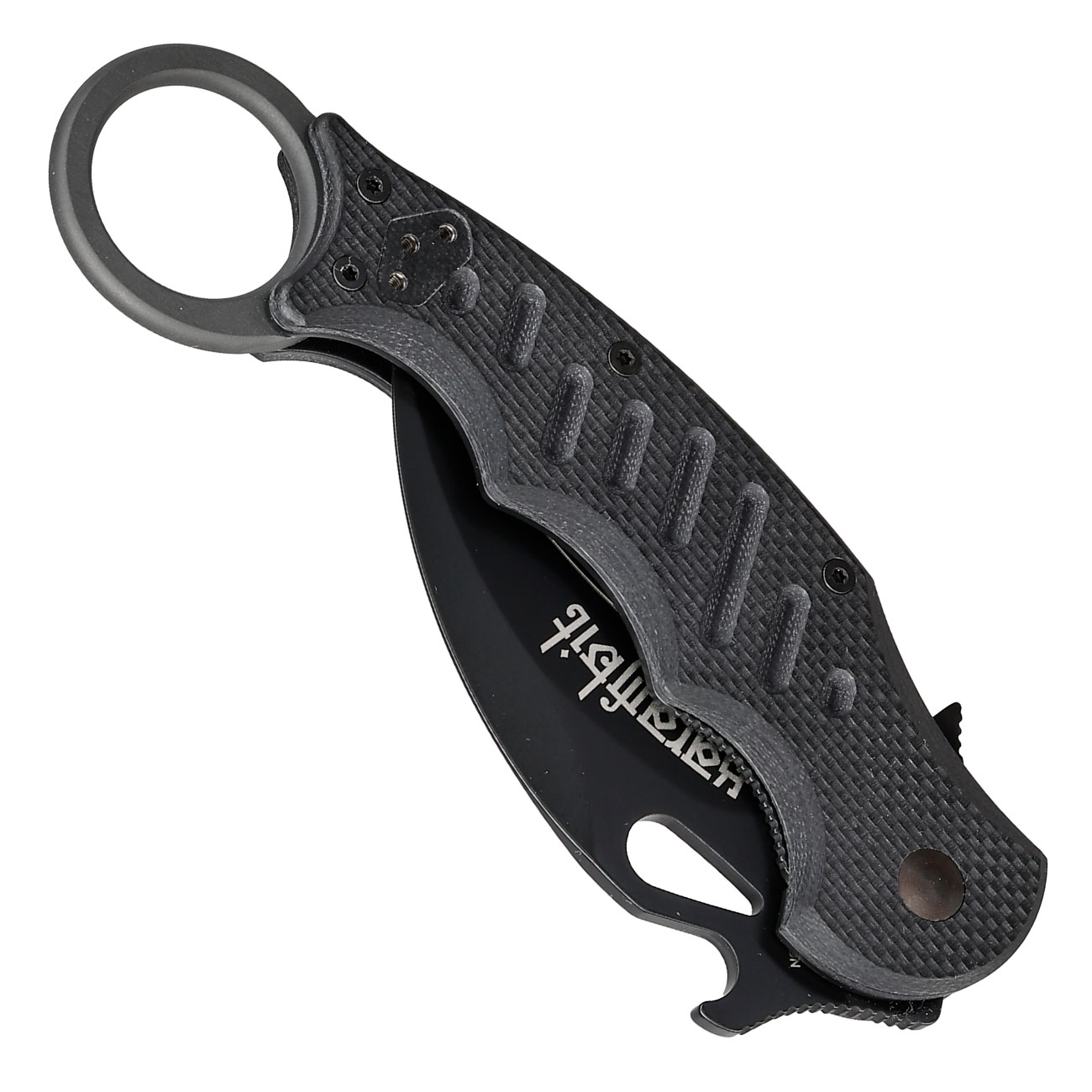 Fox Knives Karambit Messer 479 Folding N690 Stahl schwarz inkl. Grtelclip Bild 4