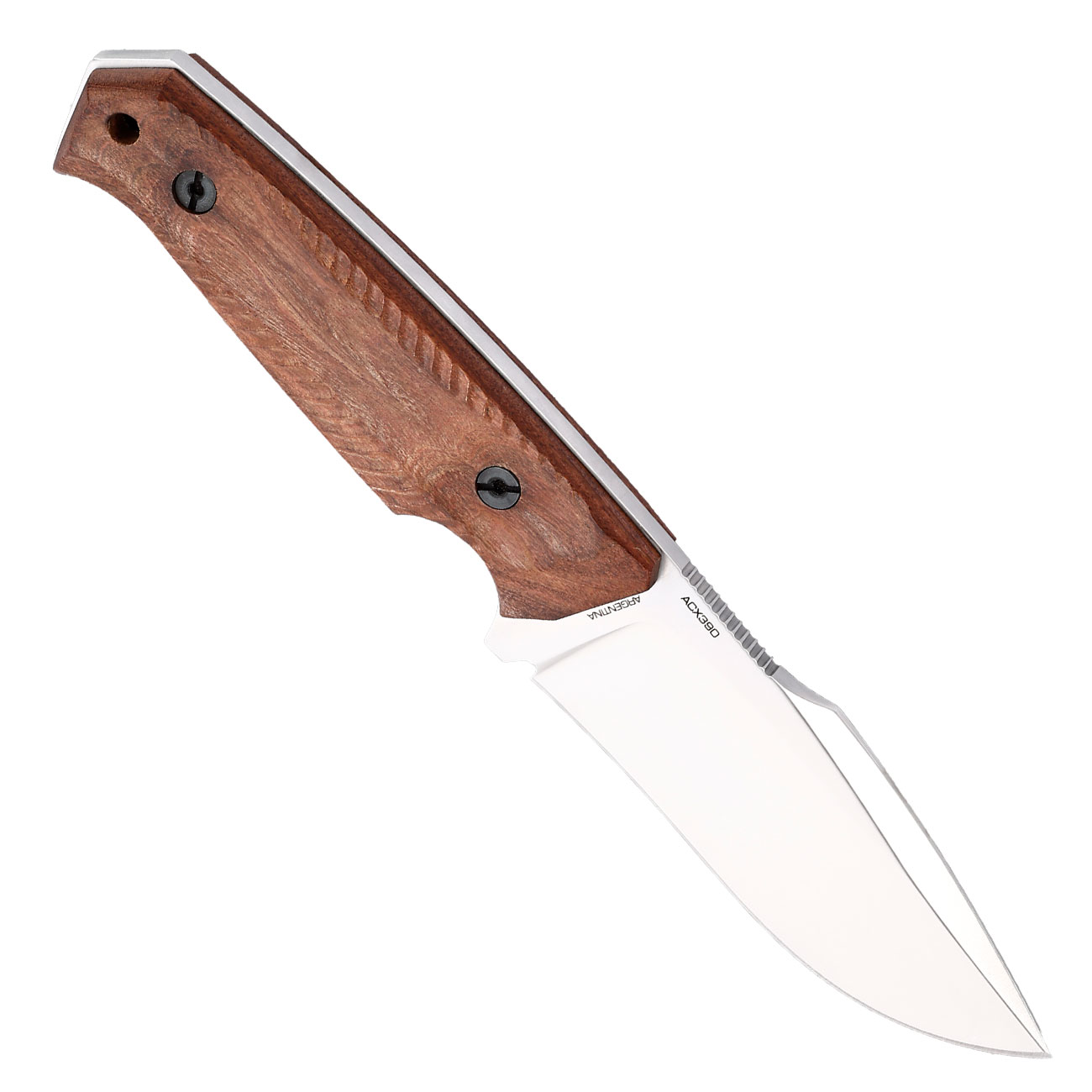 Bker Grtelmesser Arbolito Bison Guayacan 2.0 ACX 390 Stahl Ebenholz inkl. Lederscheide Bild 1