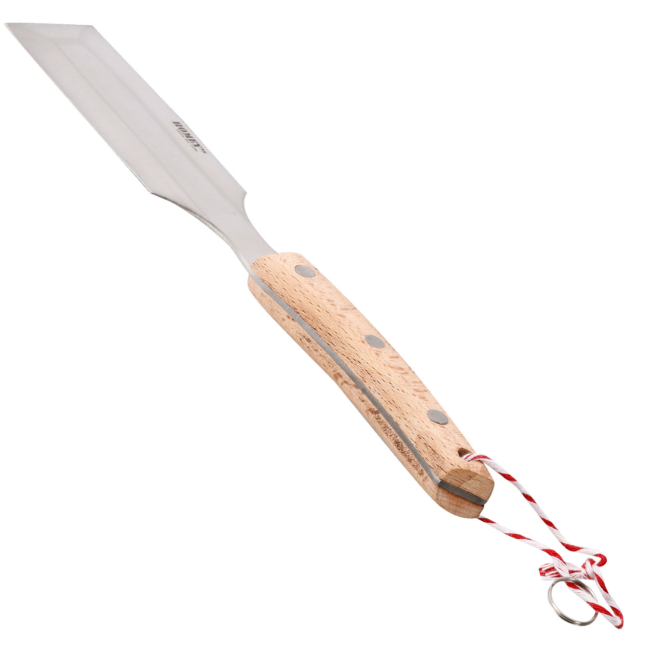 Homeys Pastetenmesser Buchenholz braun inkl. Fangriemen Bild 2
