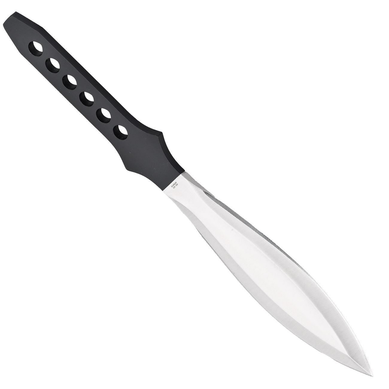 Herbertz Wurfmesser 26cm schwarz/silber inkl. Nylonscheide Bild 1