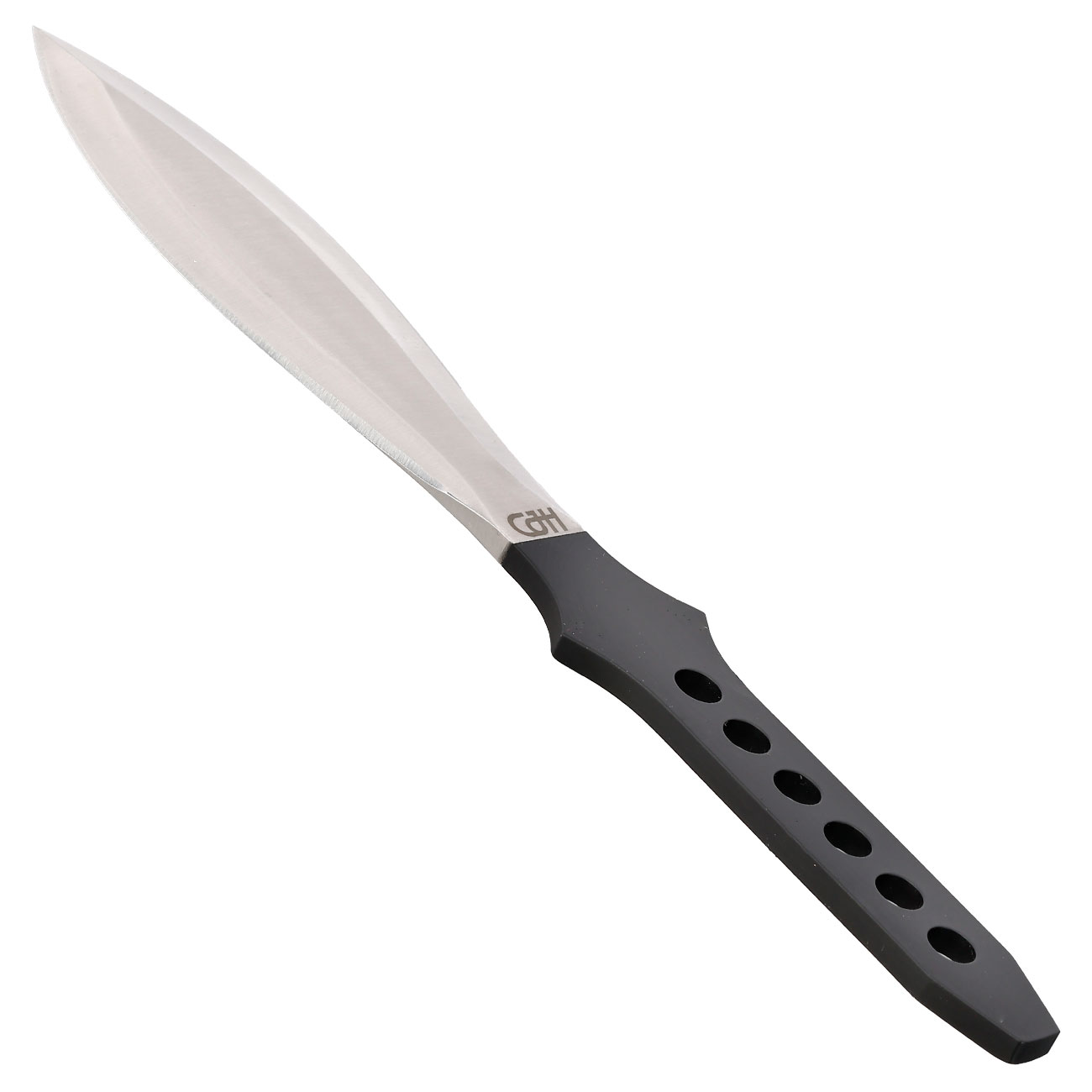 Herbertz Wurfmesser 26cm schwarz/silber inkl. Nylonscheide Bild 2