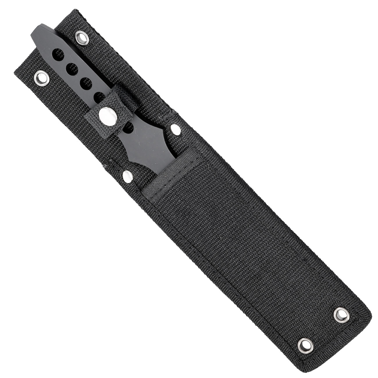 Herbertz Wurfmesser 26cm schwarz/silber inkl. Nylonscheide Bild 4