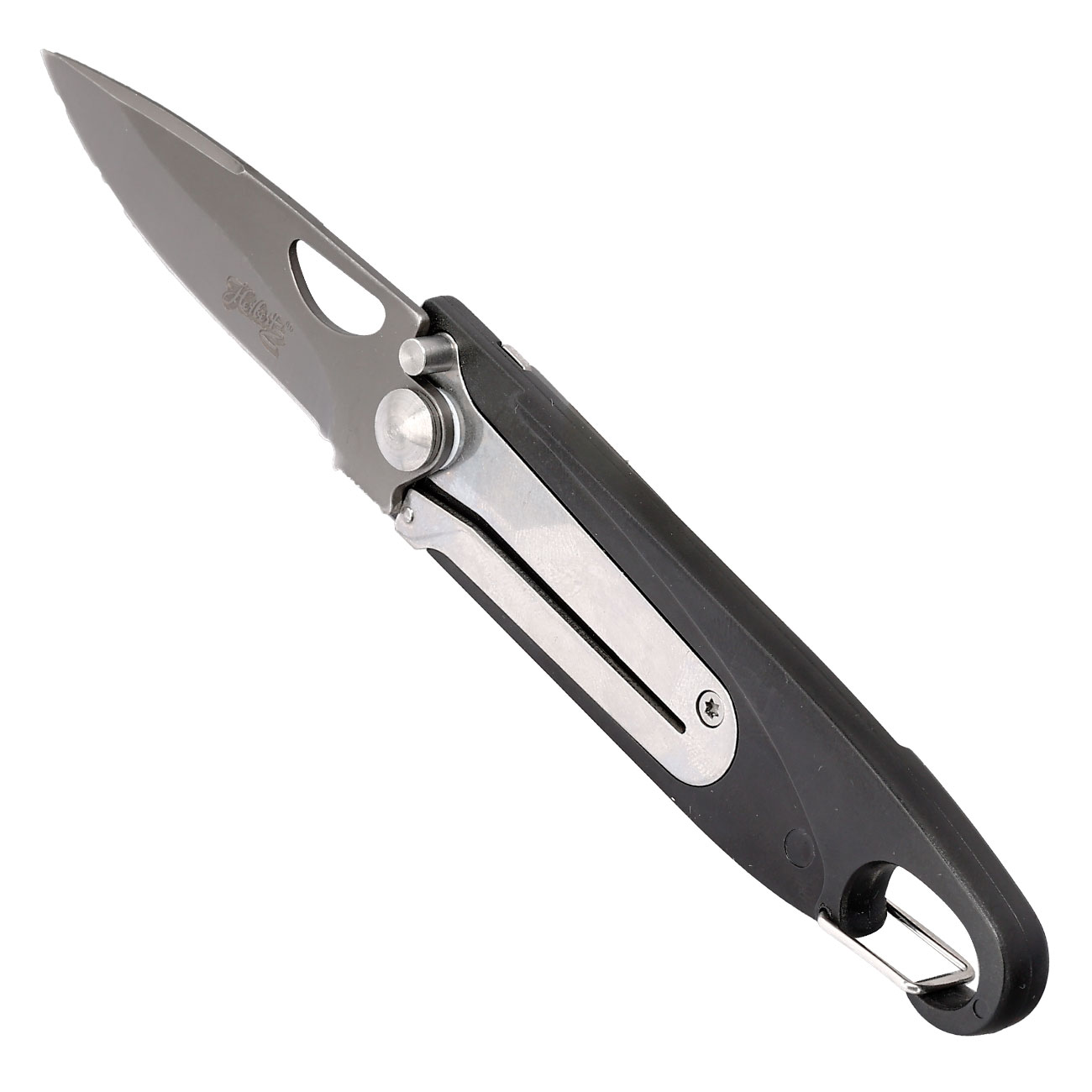 Herbertz Einhandmesser mit Rescue Tool schwarz inkl. Karabiner Bild 7